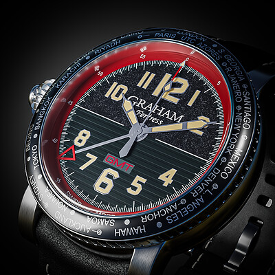 Graham Fortress City GMT Red