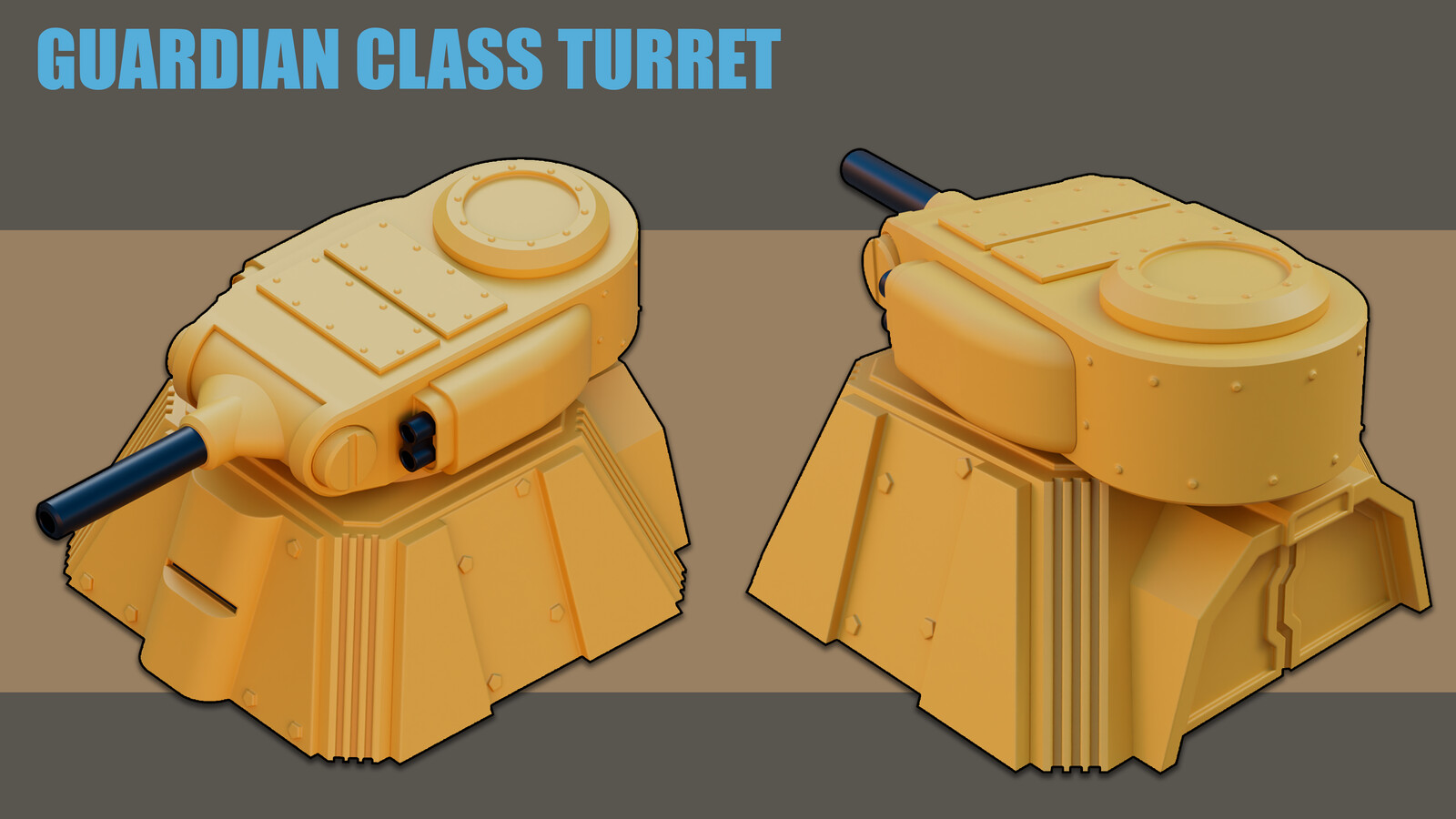 Plasticity Tutorial | Beginner / Intermediate: How to Model Turrets