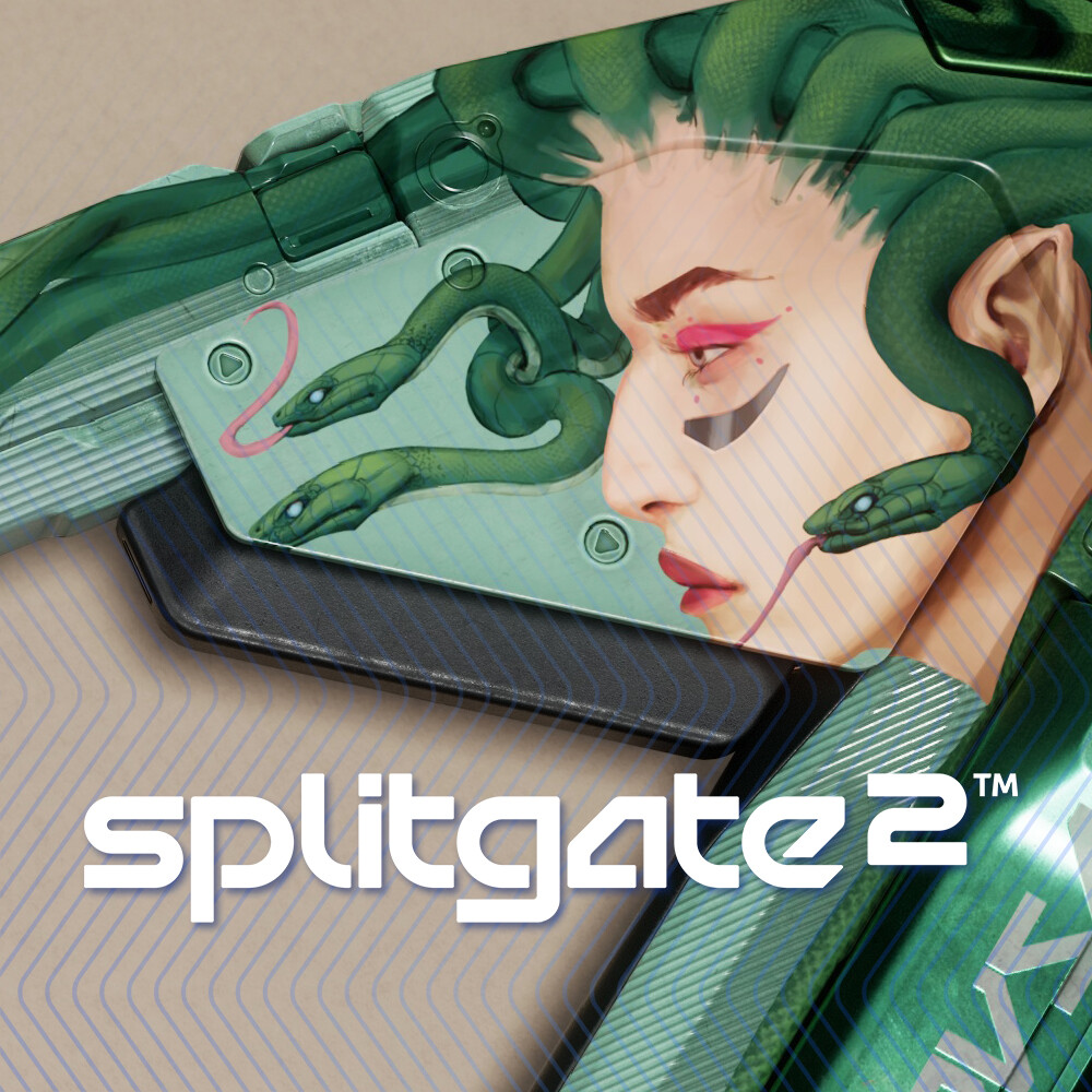 ArtStation - Splitgate 2 - Meridian SMG Medusa