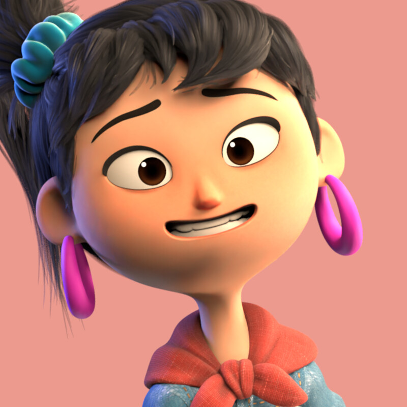 3D Animation – Walk Cycle – Ellie Rig