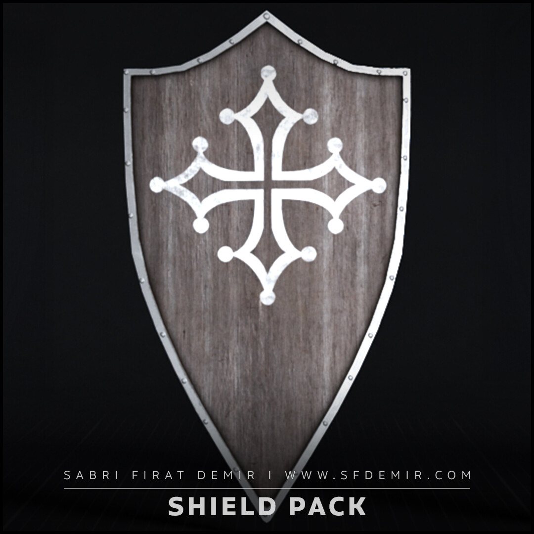 Medieval Shield Pack 01
