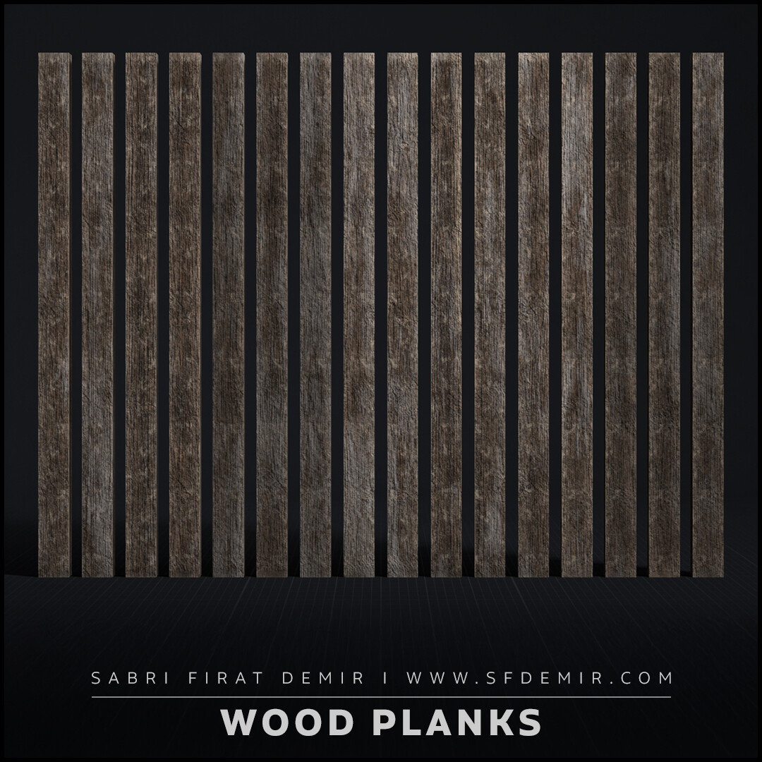 Wooden Planks Pack 03 - High-Quality Wooden Plank Textures