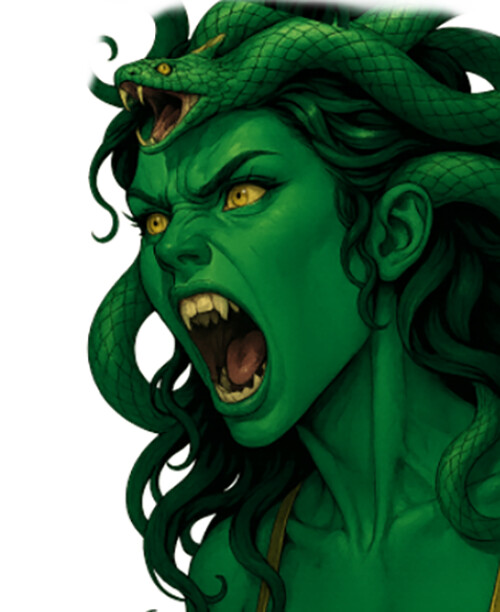 Medusa of Athens: Warrior of Stone and Shield