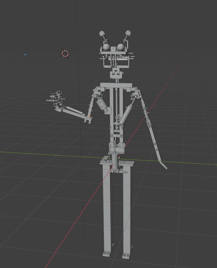 ArtStation - Animatronic 3D Replica.