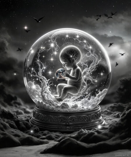 The snow globe infinity (and other fractal cameos)