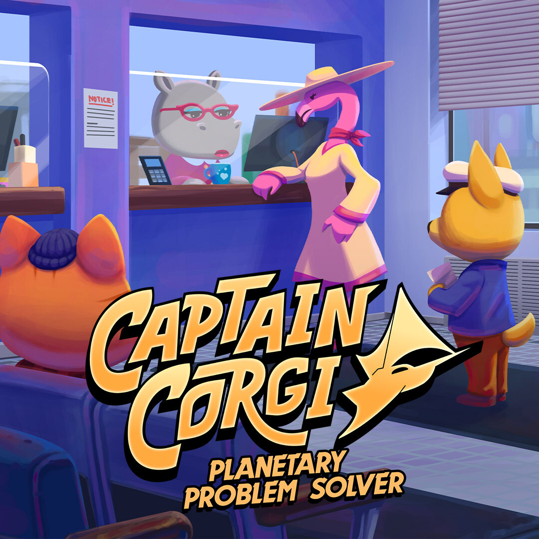 Captain Corgi: Planetary Problem Solver - DMV Environment Concept Art