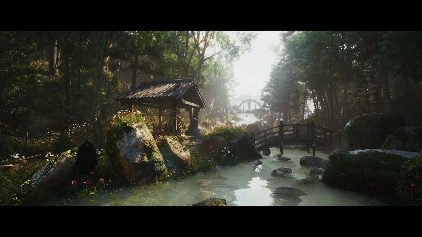 Shogun River UE5 Anamorphic Lens Showcase with Dash, Kitbash, and Easy Atmos