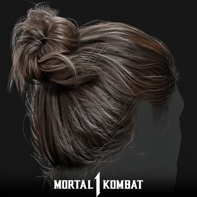 Scorpion - Hair - Mortal Kombat 1