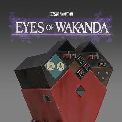 Eyes of Wakanda: Tram control room