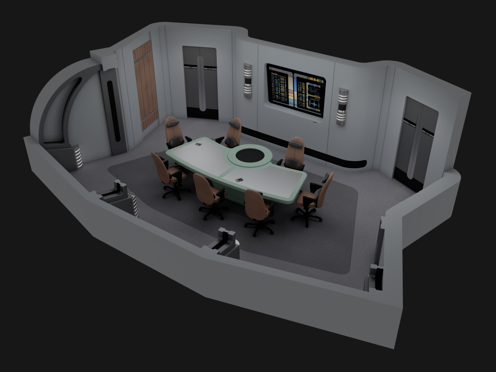 USS Budapest - Deck 05: Briefing Room
