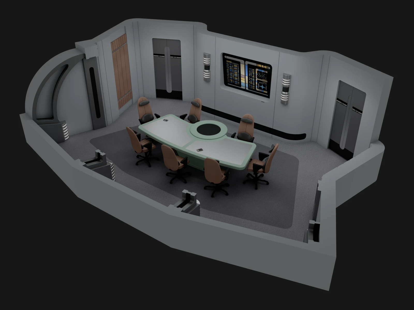 USS Budapest - Deck 05: Briefing Room