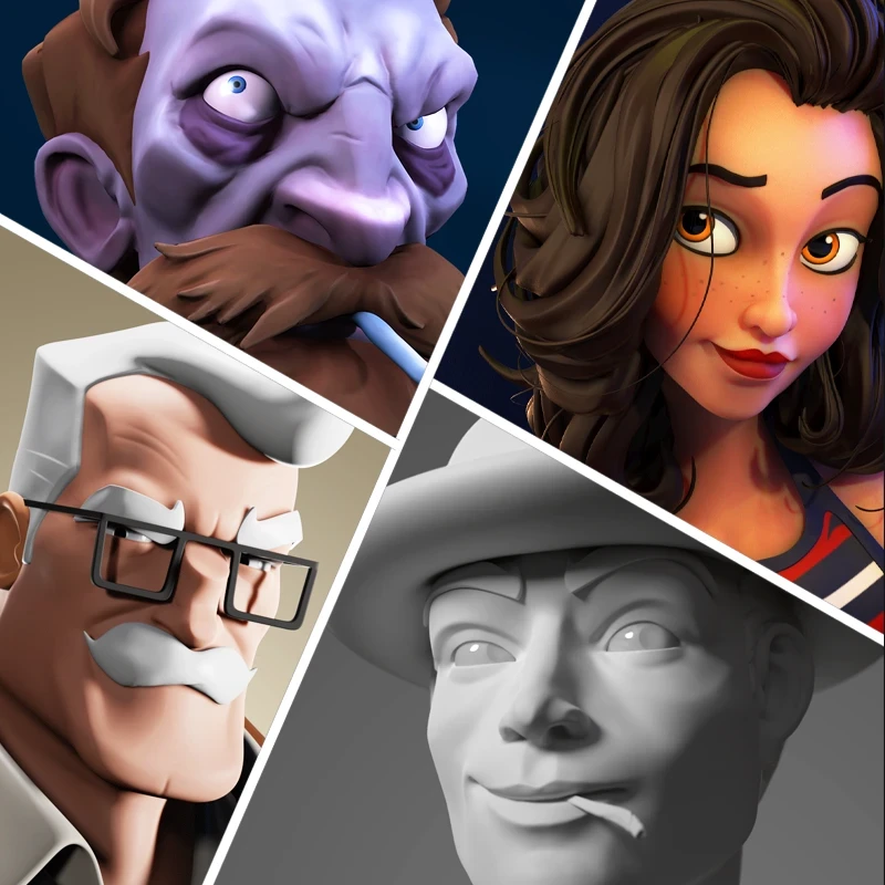 Stylized busts volume 1
