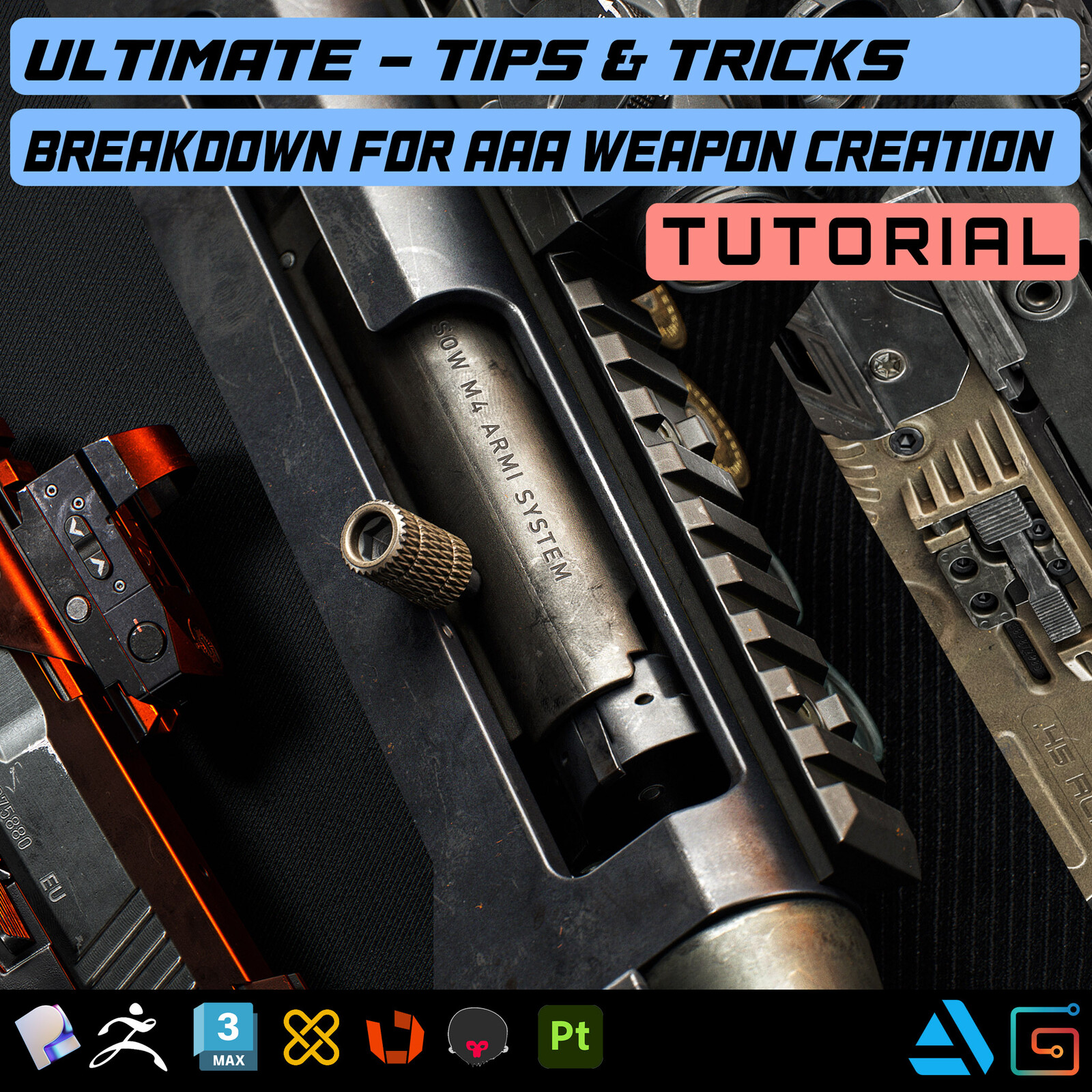 Ultimate - Tips and Tricks Breakdown for AAA 3D Weapon Creation