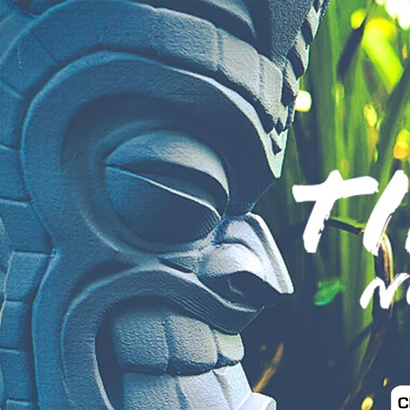 Tiki No.1 - 3d print and Sculpt