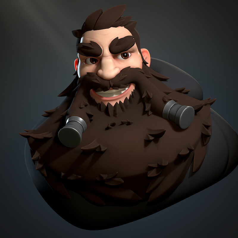 Stylized Self-Portrait