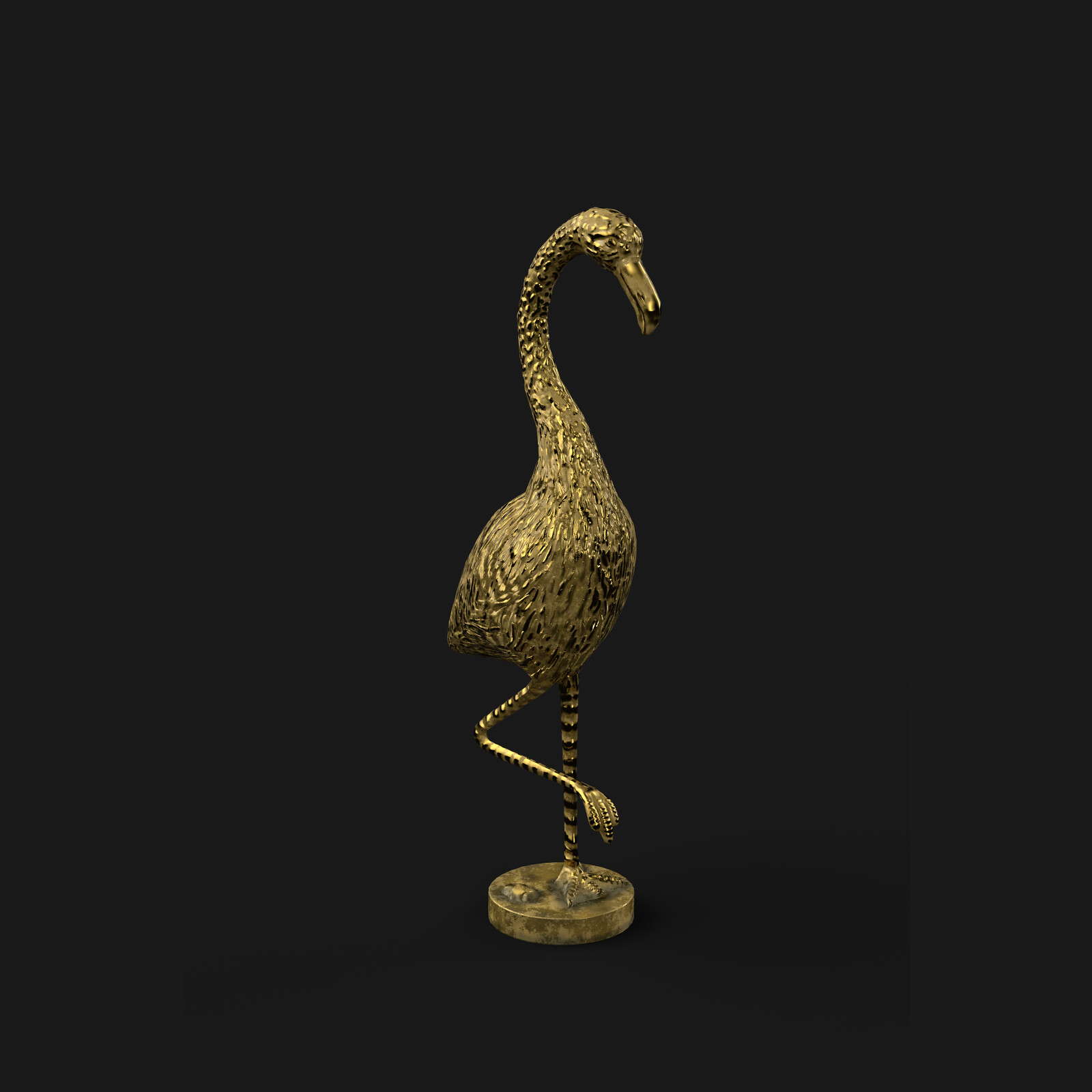 Flamingo Sculpture