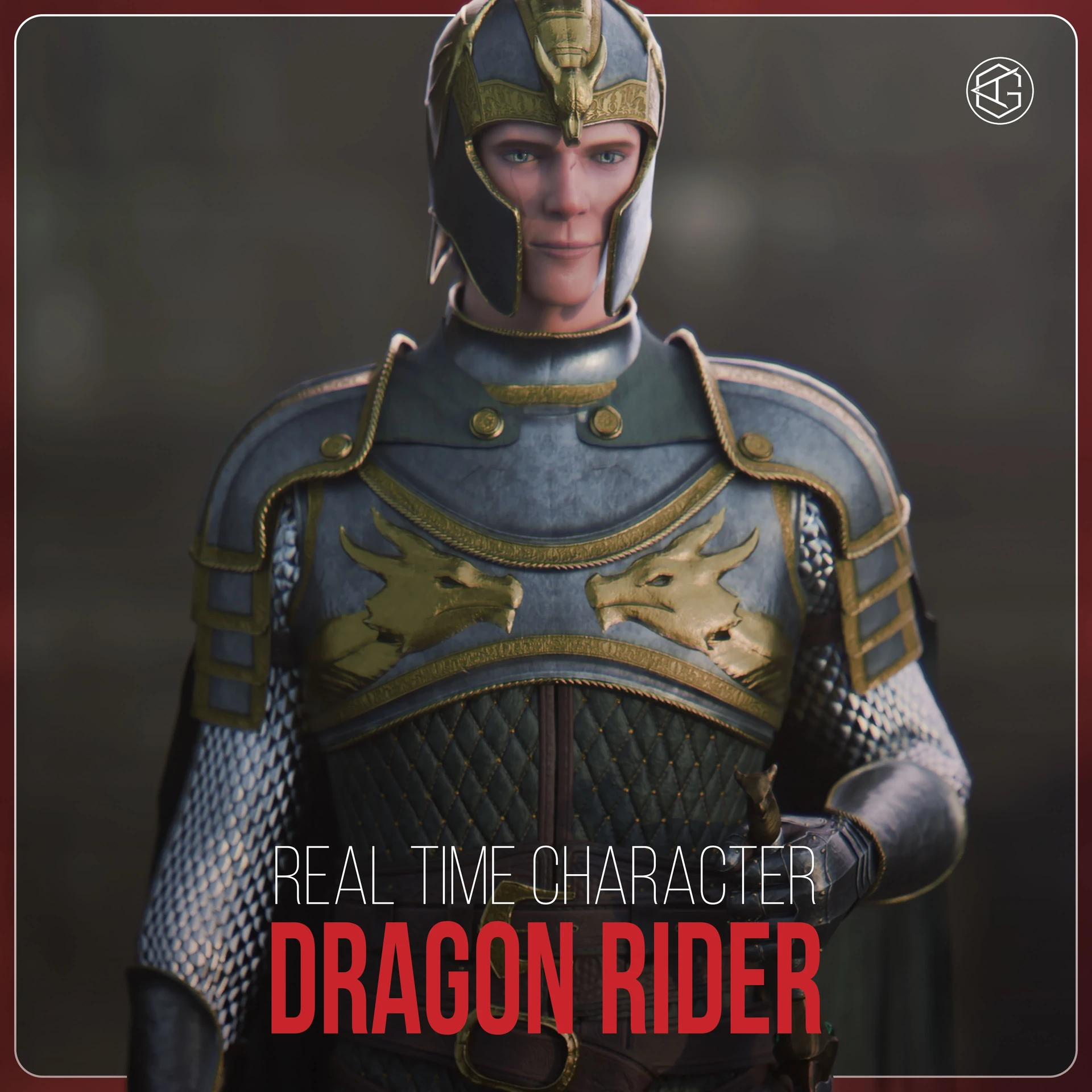 ArtStation - Dragon Rider - Real Time Character