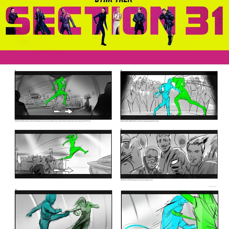 Star Trek Section 31 Bar Fight