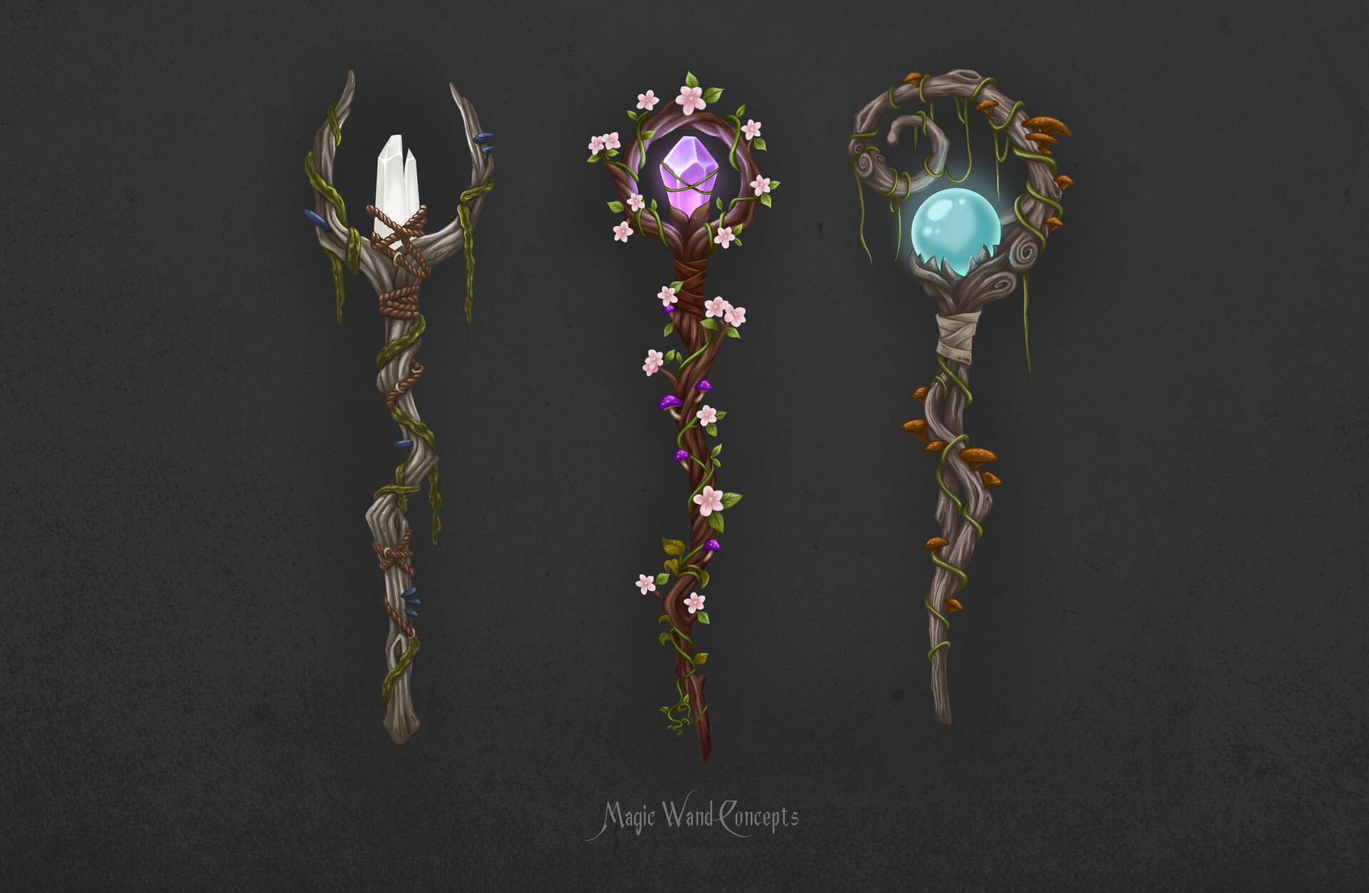 ArtStation - Magic Wand Concepts