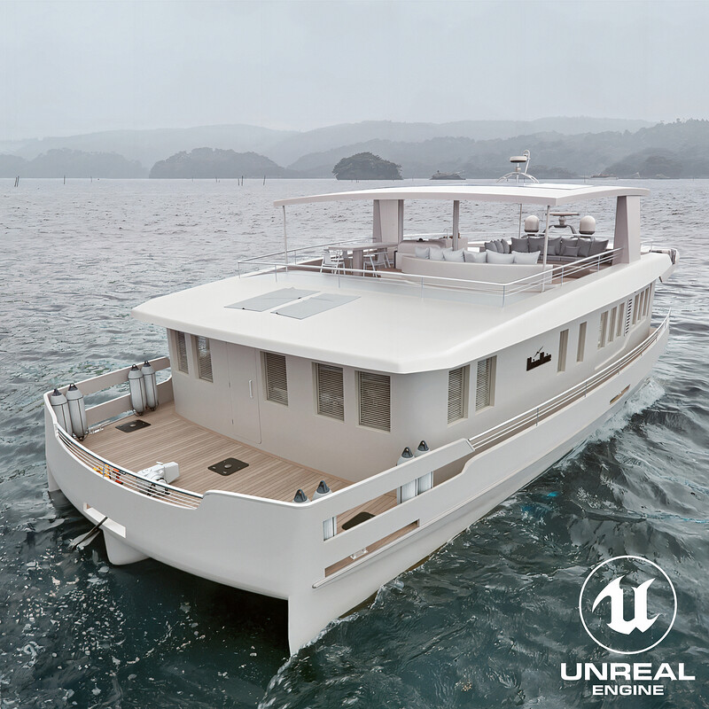 Catamaran Archviz