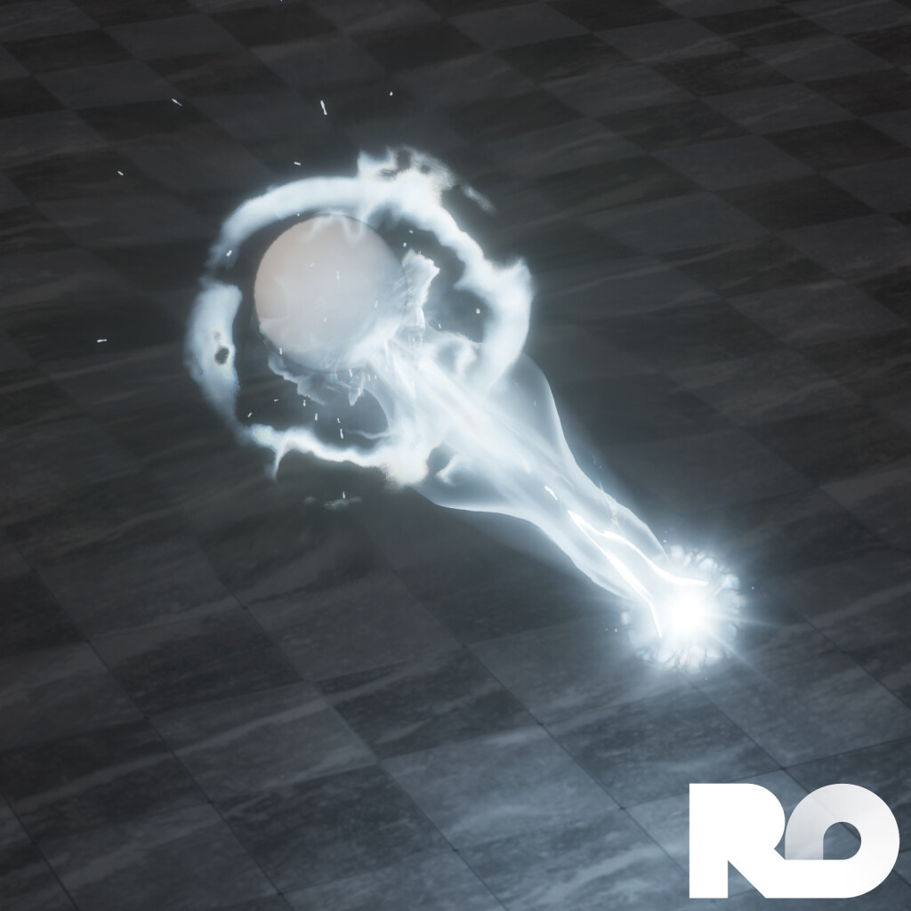 ArtStation - Unreal Engine 5 Niagara: Magic Spell Projectile