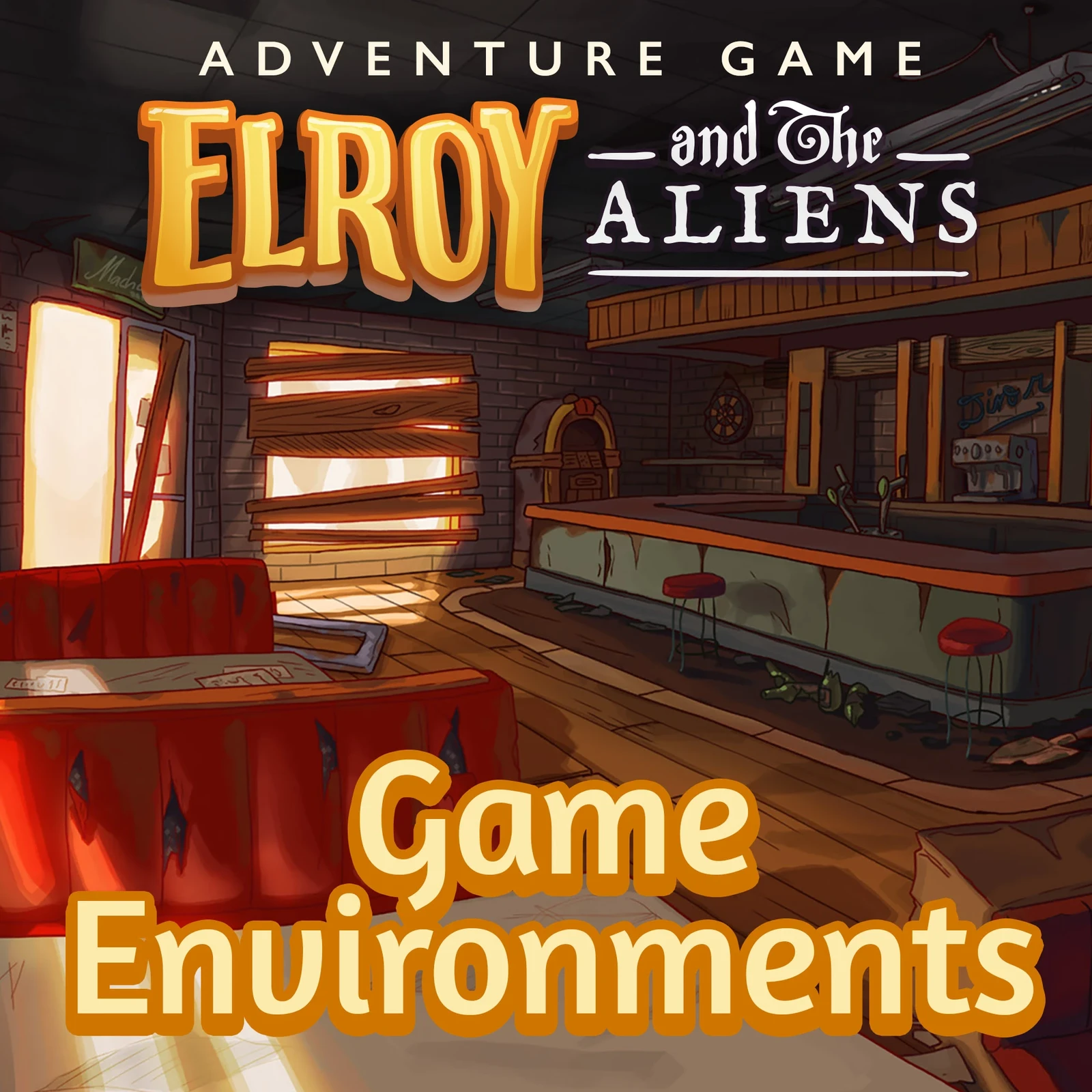 Game Environments - Elroy and the Aliens