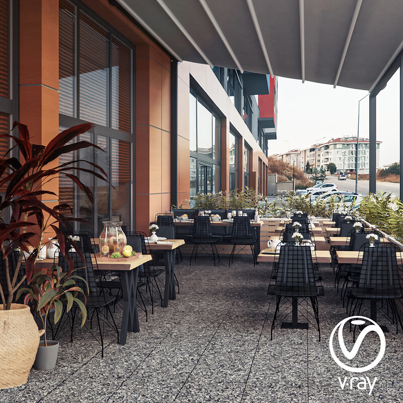 Restaurant Archviz