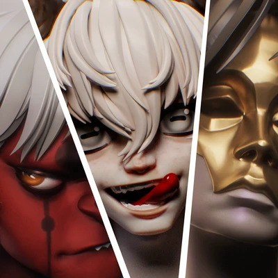 🎃Sculptober Sketches + Breakdown