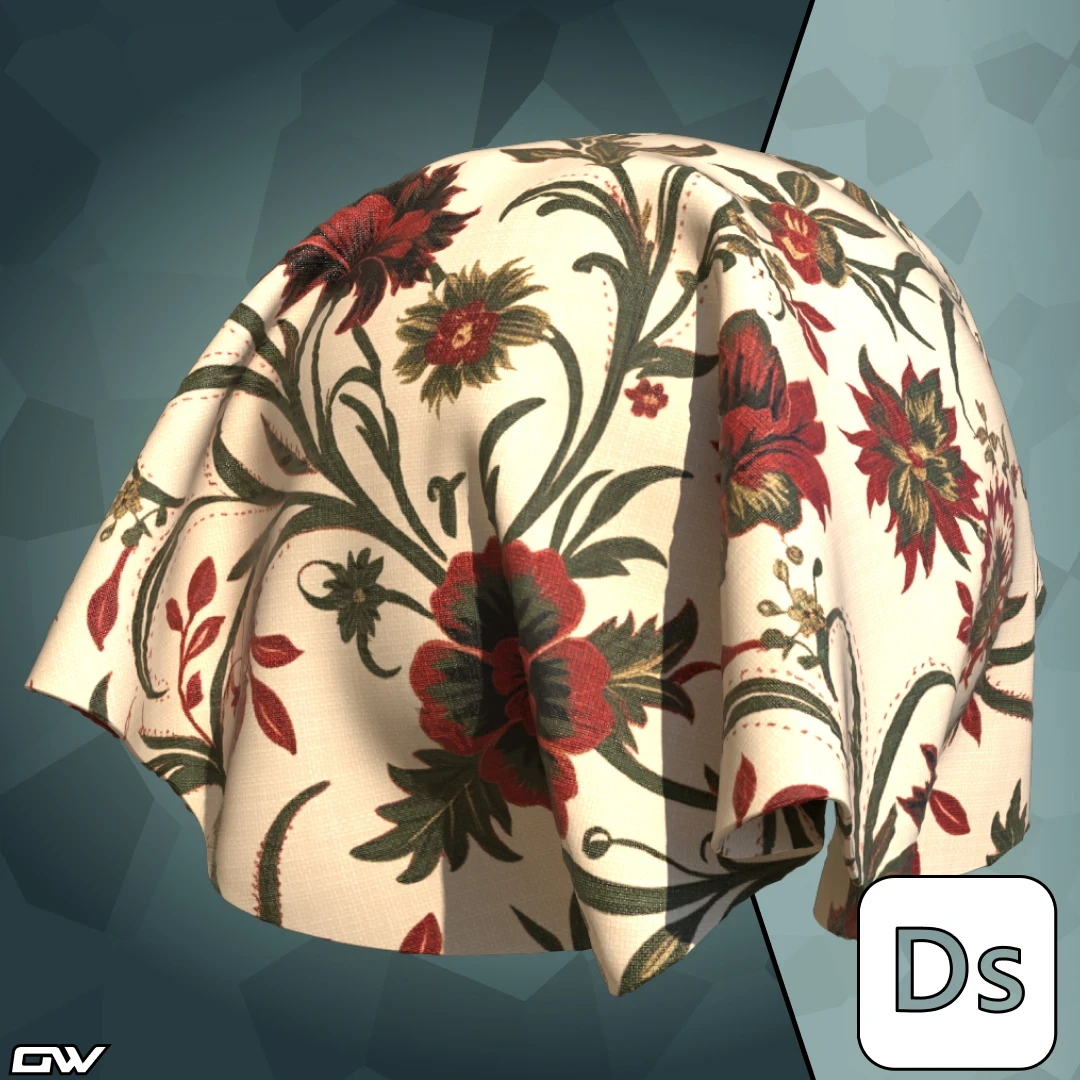 Victorian Chintz Fabrics 