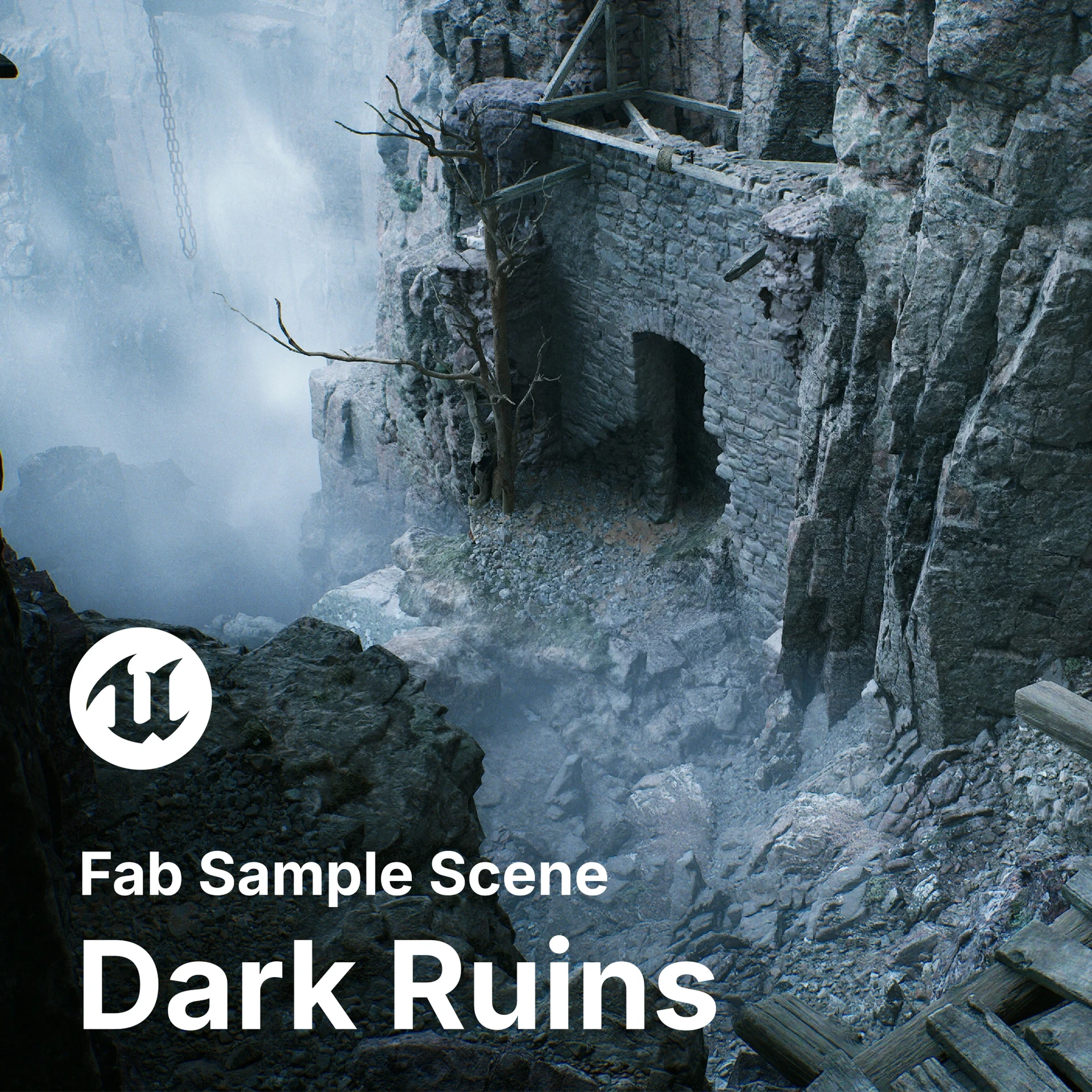Mohsin Rajput - FAB Sample Scene - Dark Ruins