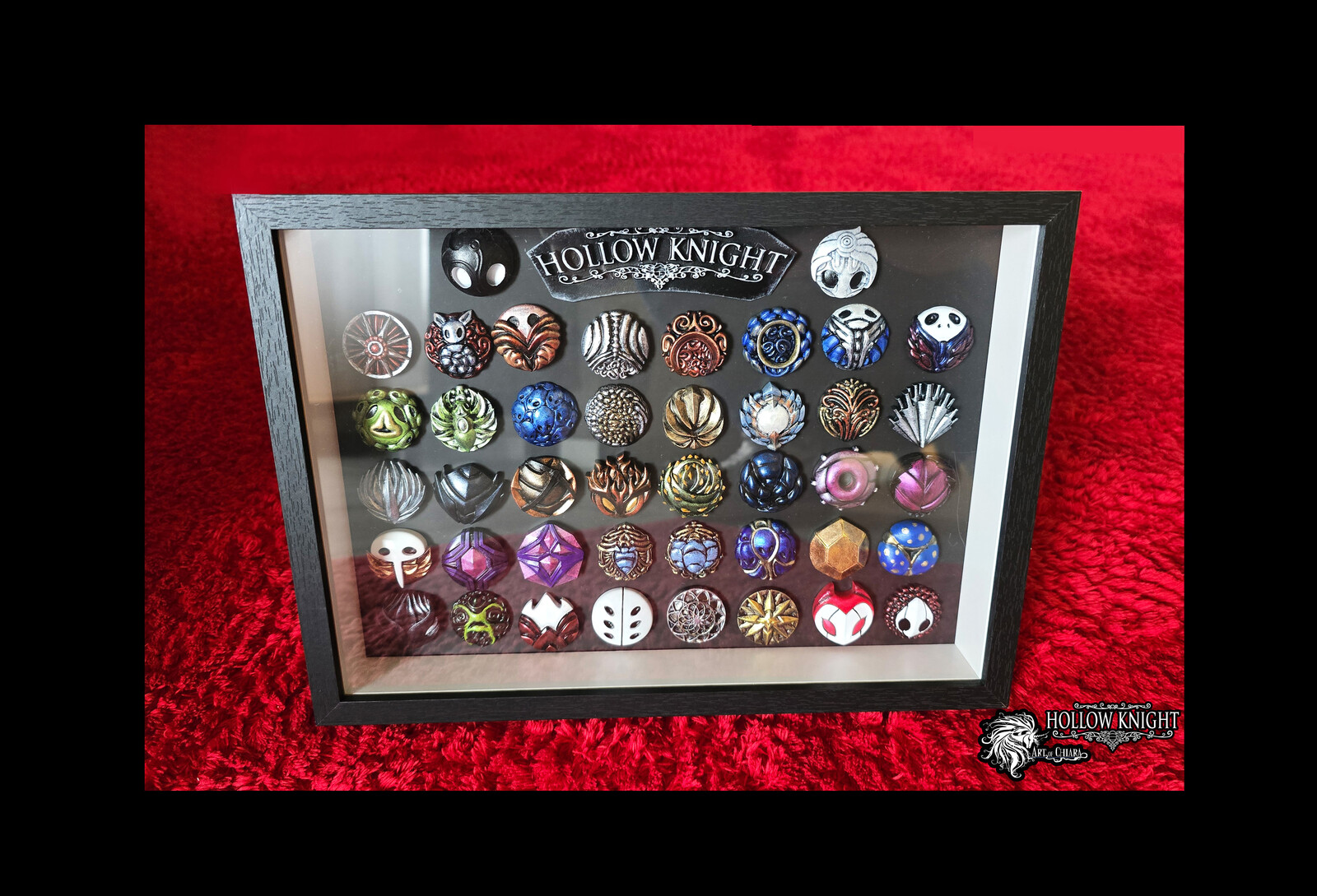 Hollow Knight charms complete collection