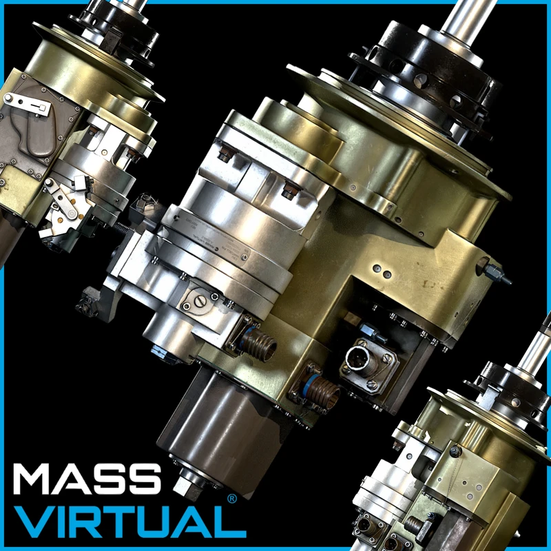 Engine Component 01 | Virtual Hangar | MASS VIRTUAL