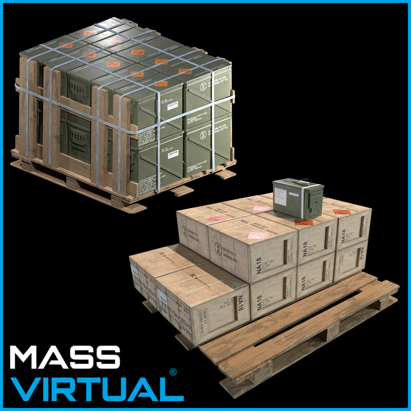 Munitions Container 02 | Virtual Hangar | Mass Virtual