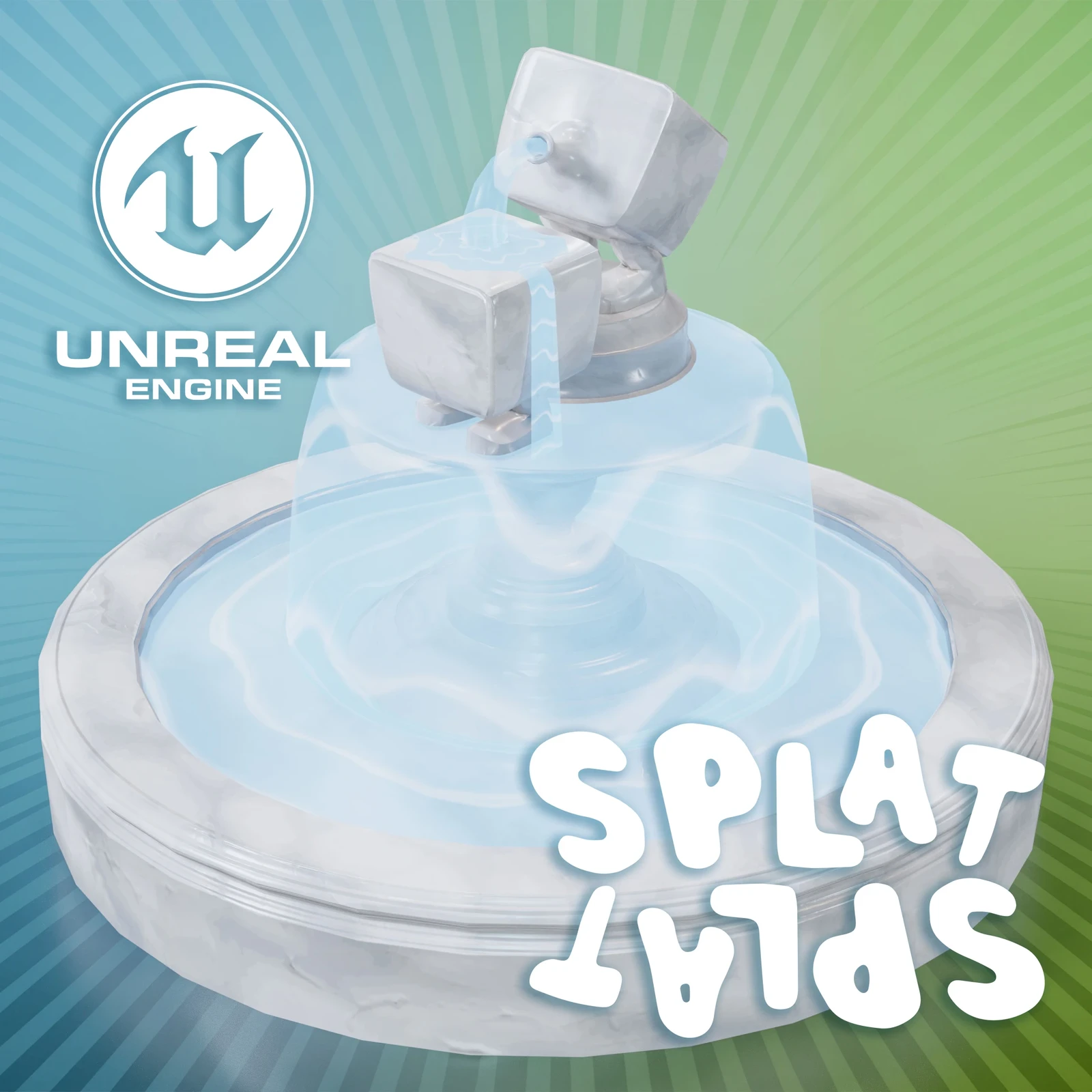 Fountain in a Maze - Splat Splat