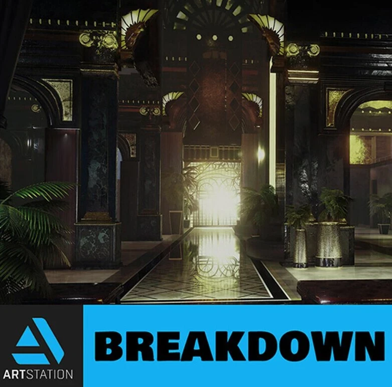 How to Create an Art Deco Interior 3D  Environment in UE5