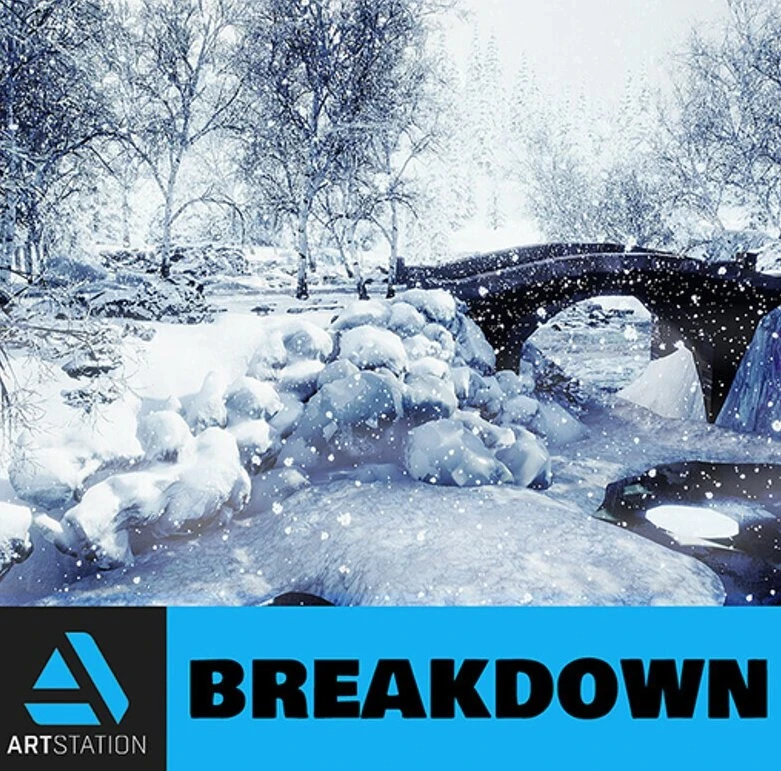 Unreal Winter Snowy Scene - CGMA Organic World Building Environment