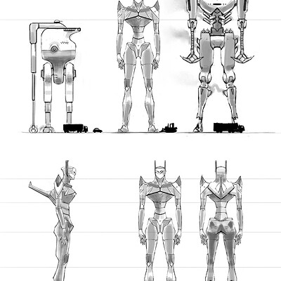 G-PUNK MITRAL AUTOMATOMIC Concept Art Part1