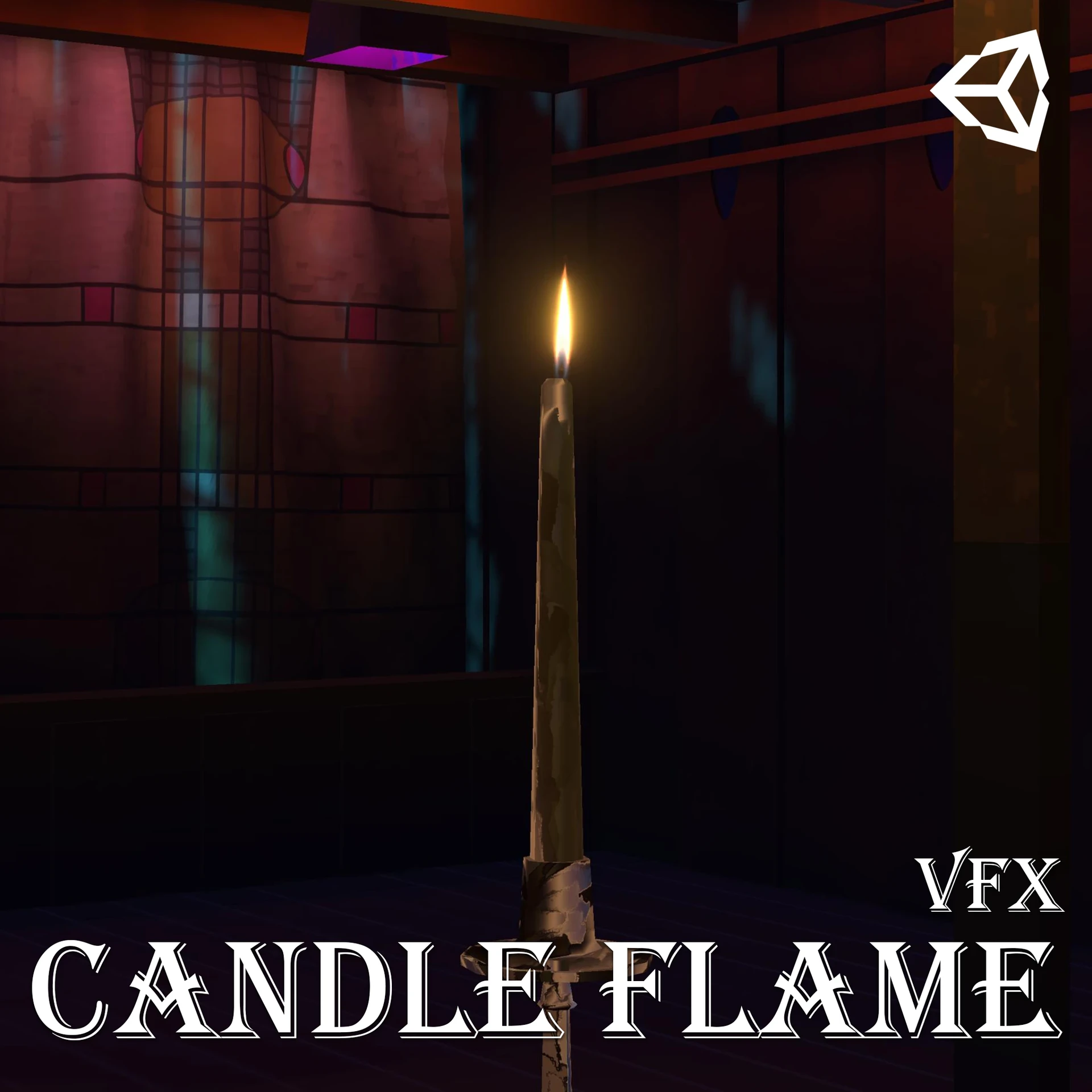ArtStation - Realistic Candle Flame Effect
