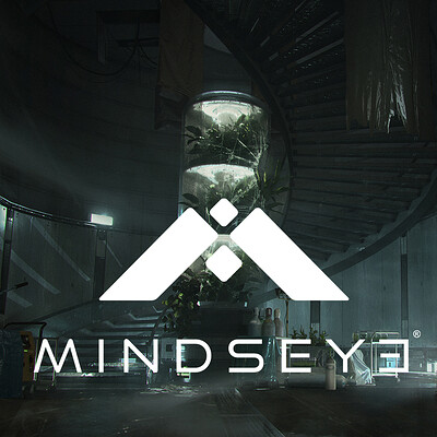 Lab Area Environment Concept Art For MindsEye 
