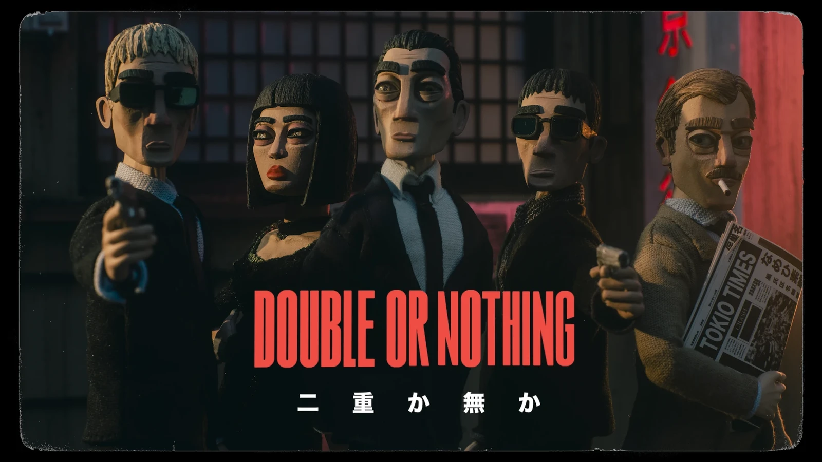 "Double or Nothing" Stop Motion Shortfilm Farbfilm Zürich in collab with BLINKINK UK