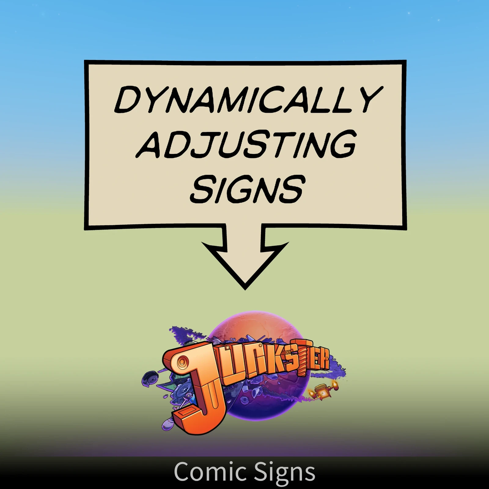 Comic Signs