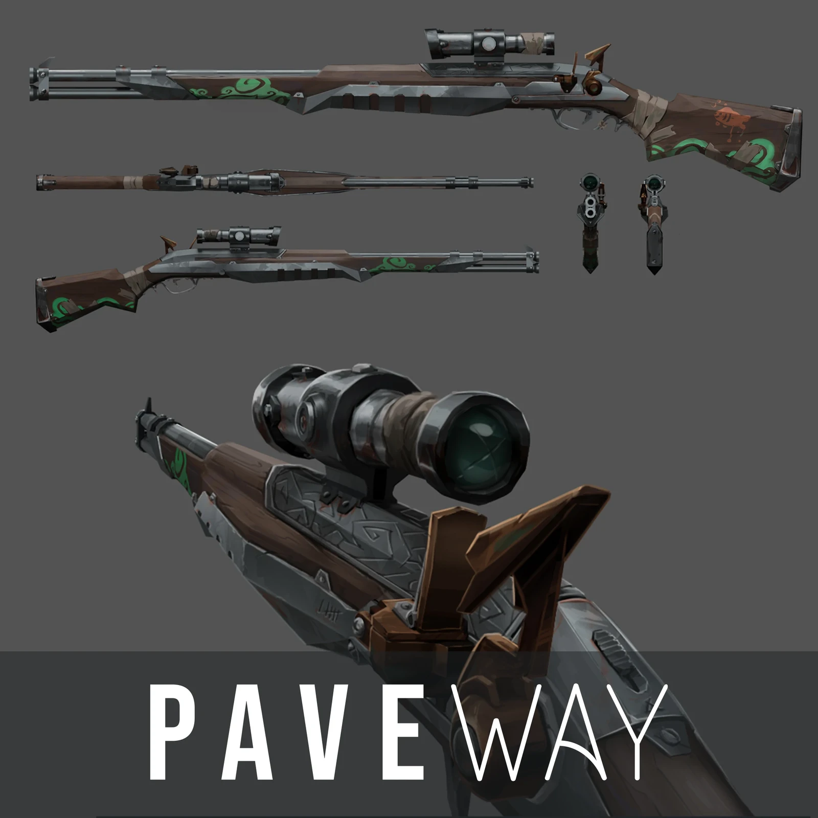 Project Relay - First Person Tactical Shooter Character and Weapon design