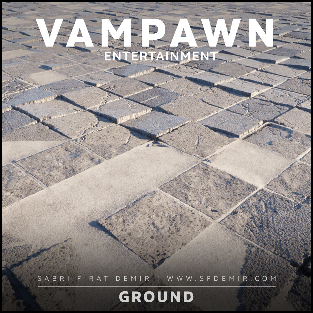 Vampawn Smart Ground Material System – Unreal Engine Optimized Master Material Framework