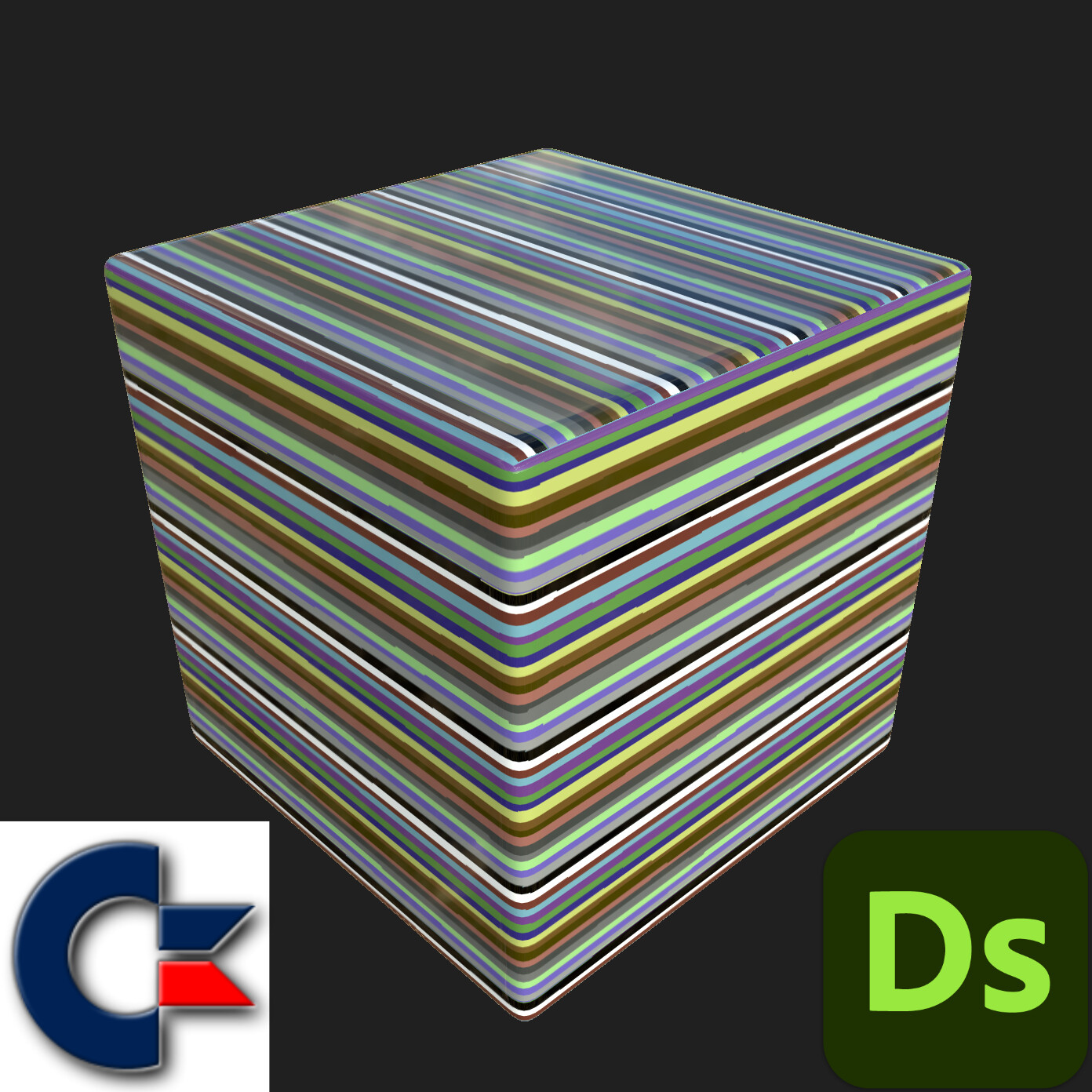 Commodore 64 Loading Bars - a Substance Designer Study