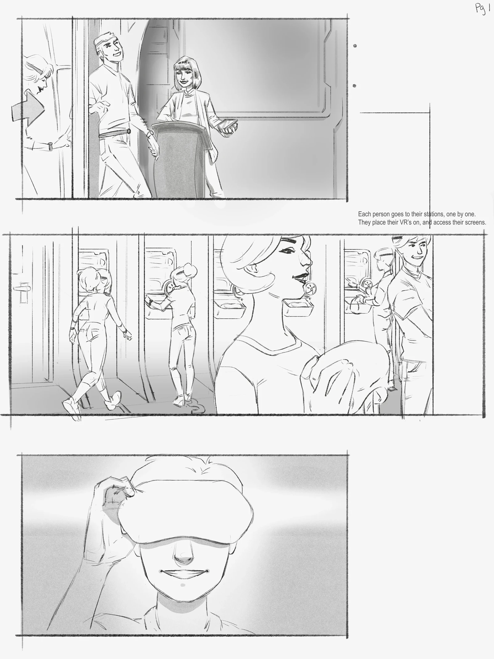 Storyboard: Back to Space