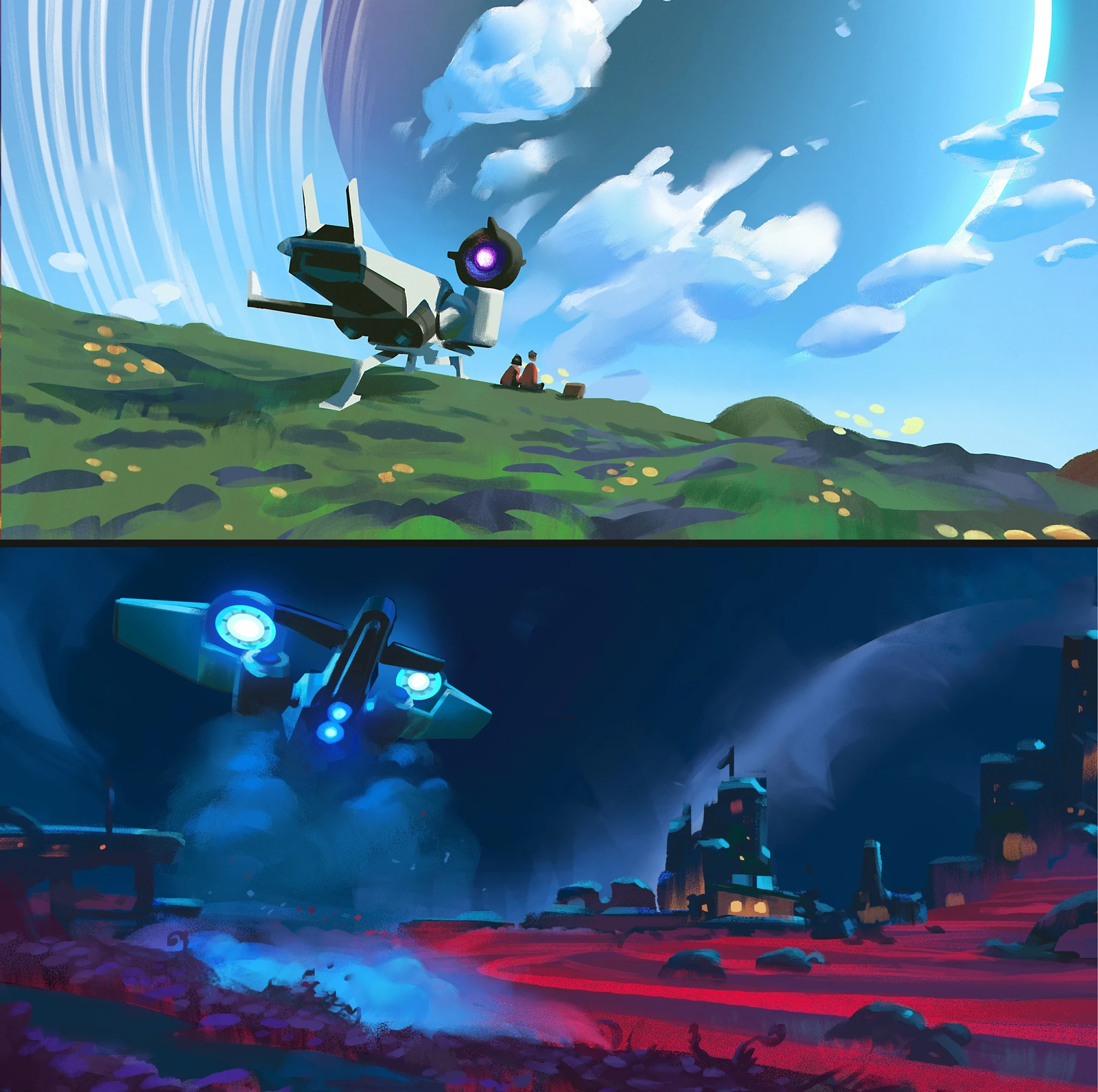 No man's sky sketches