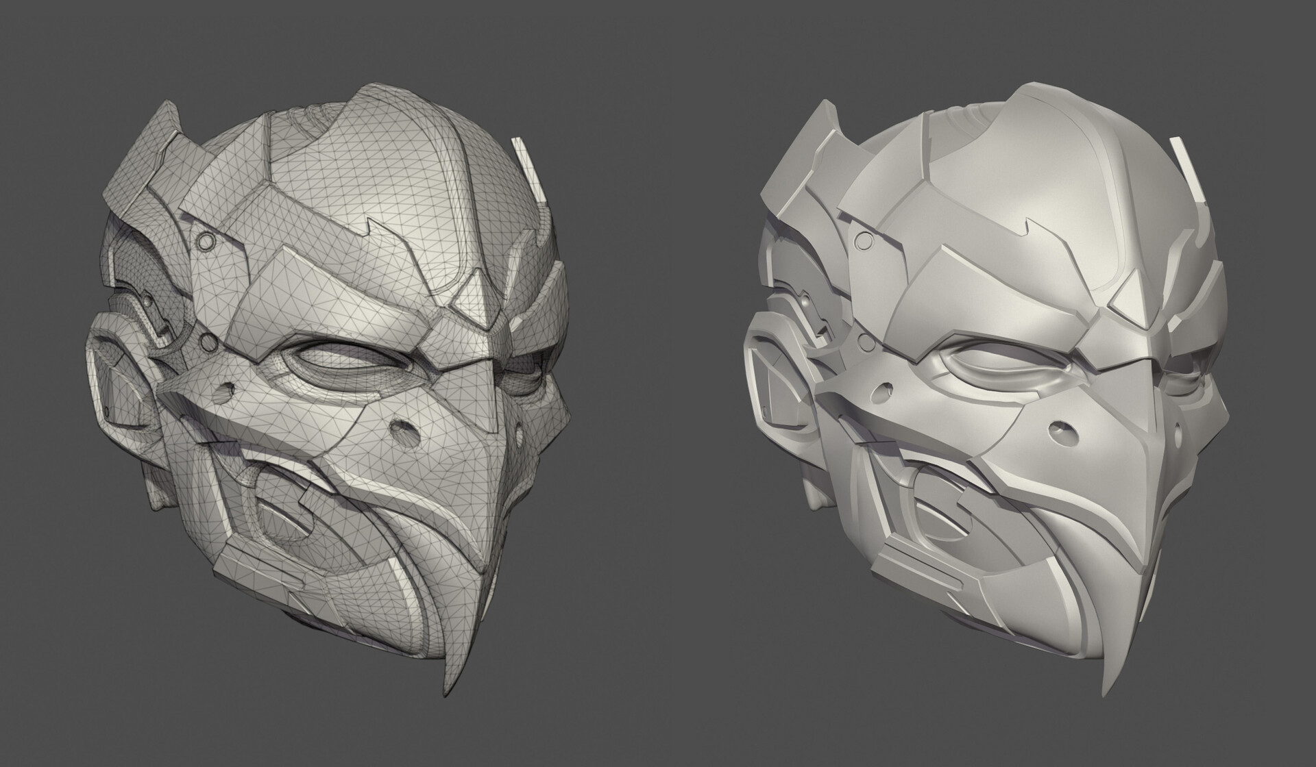 ArtStation - Rook Exodus: Rook Helmet