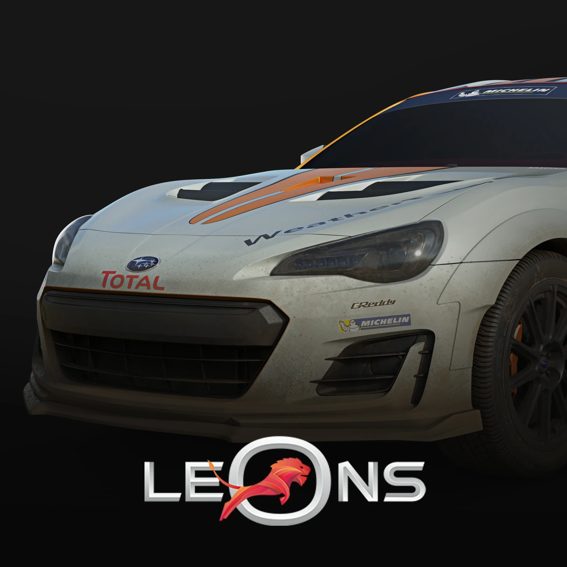 ArtStation - Subaru Rally Car – 3D Game Asset!