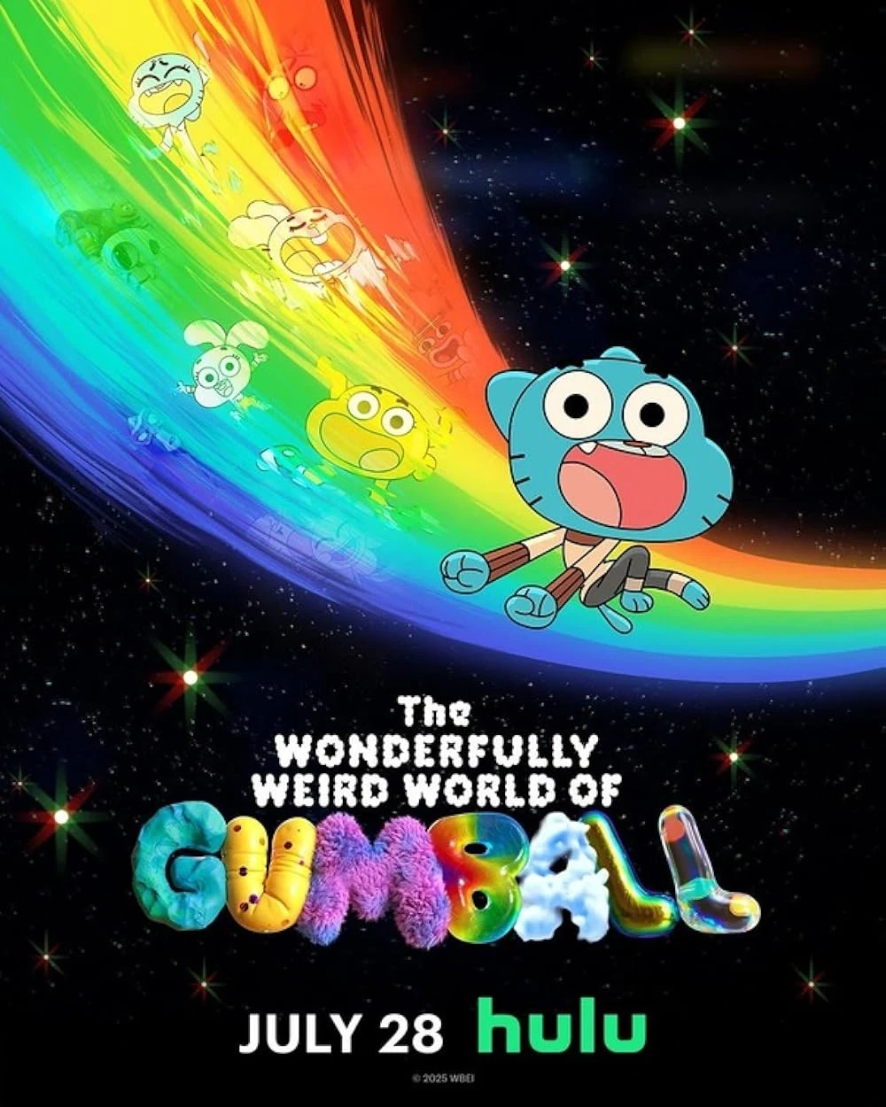 2D Inbetweens &amp; Clean-up Art work for The Wonderfully Weird World of Gumball