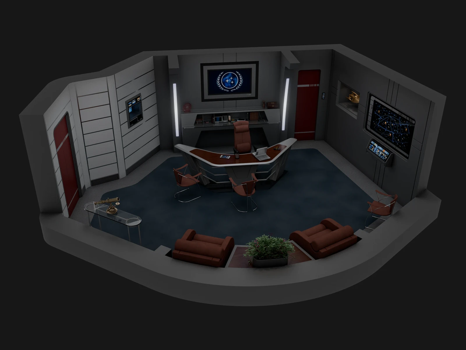 USS Cerberus - Deck 01: Ready Room